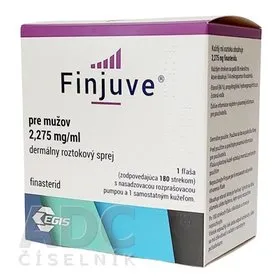 Finjuve aerosol, cutáneo, solución