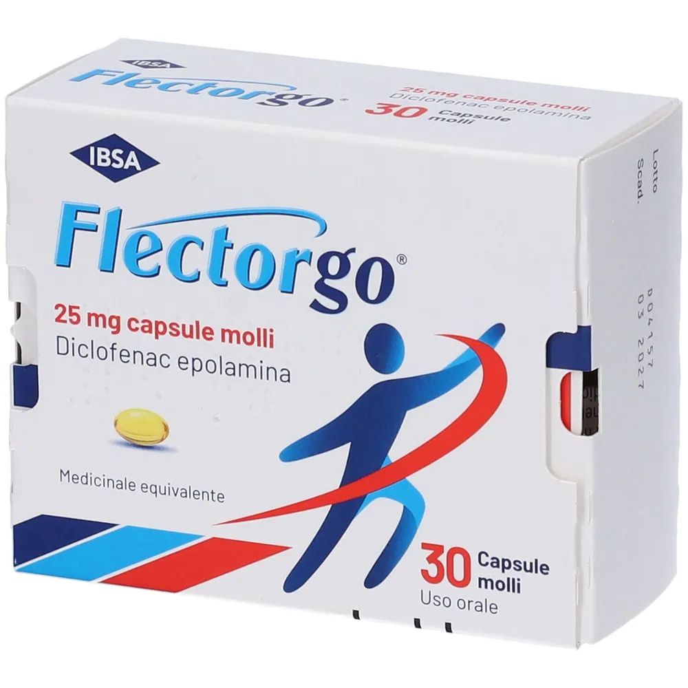 Флекторго капсулы, мягкие желатиновые