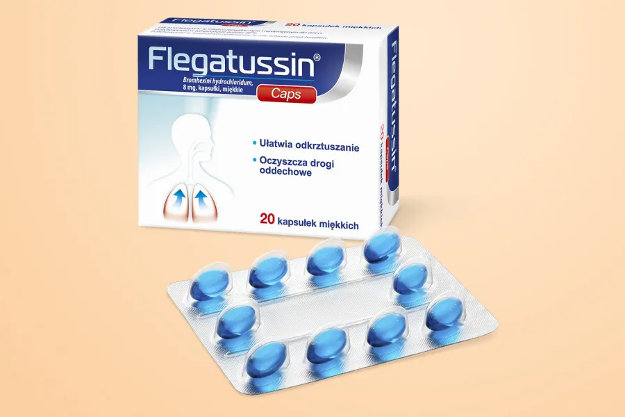 Flegatussin caps capsules, soft gelatin