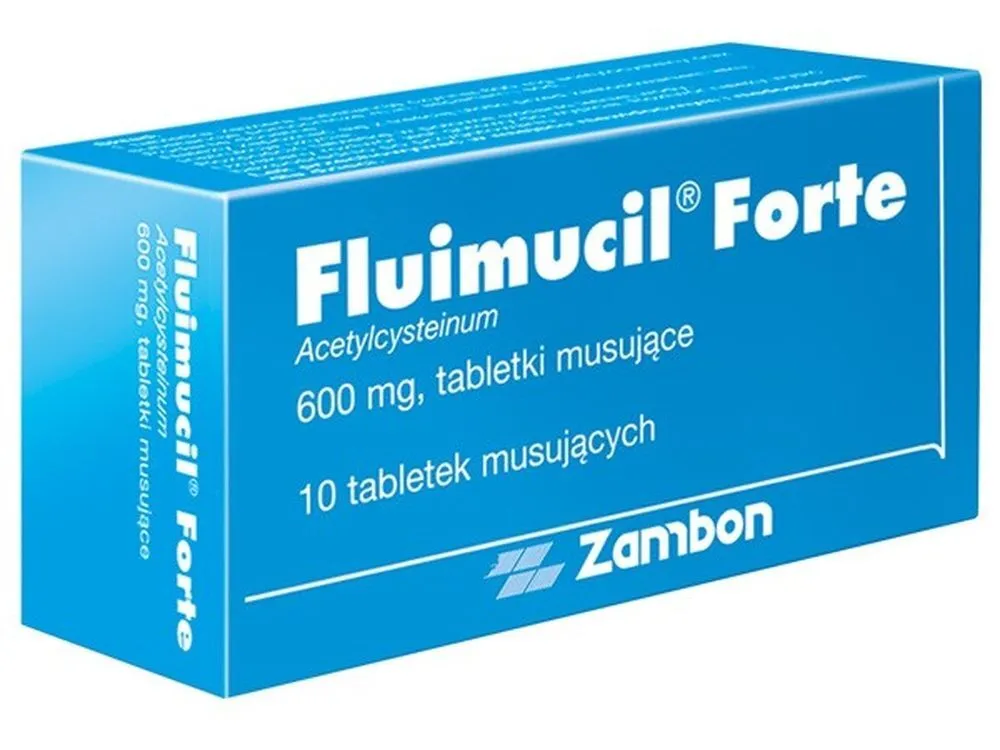Fluimucil forte tablets, effervescent
