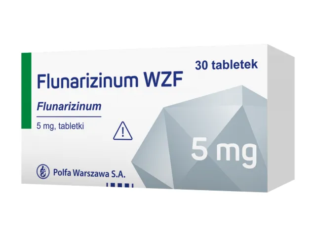 Flunarizinum wzf tablets