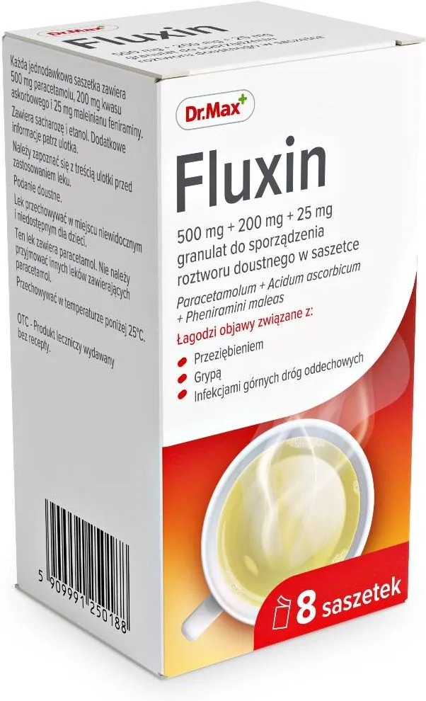Fluxin polvo para preparación de solución oral, en sobre