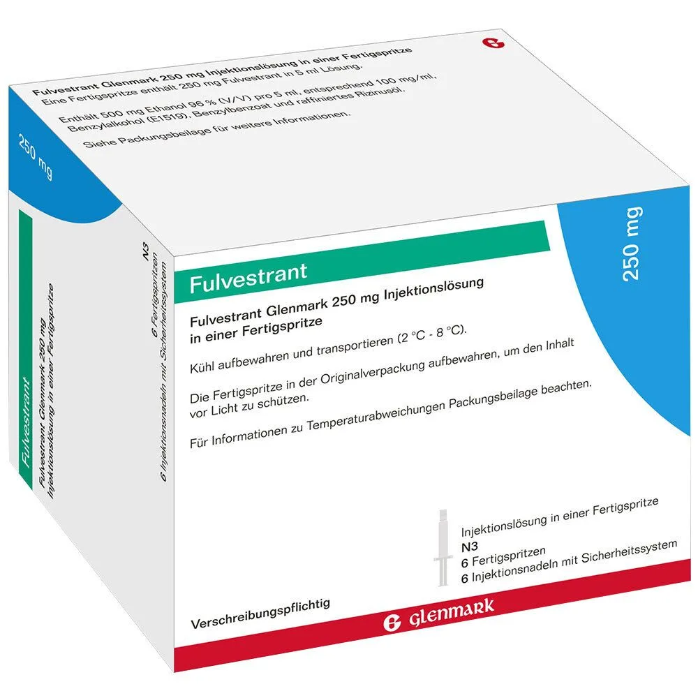 Fulvestrant Glenmark solución para inyección en jeringa precargada