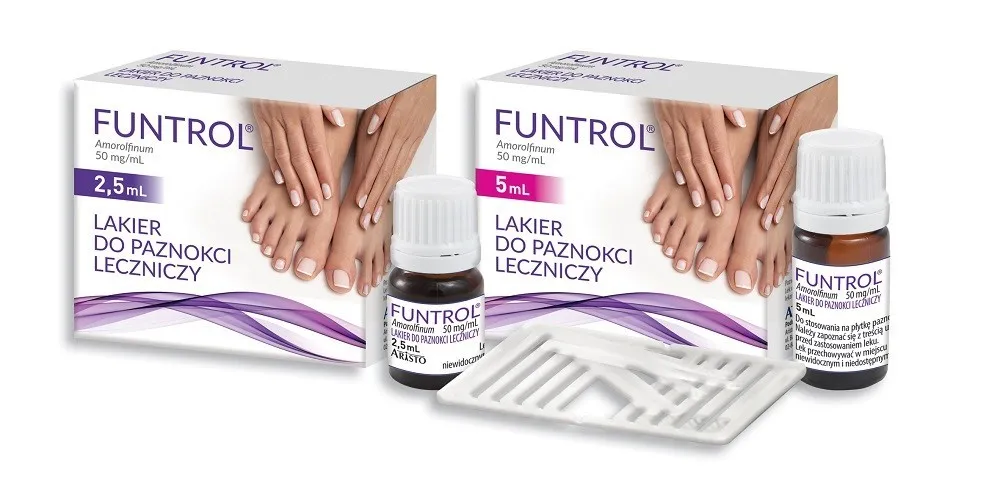 Funtrol lakier do paznokci, leczniczy