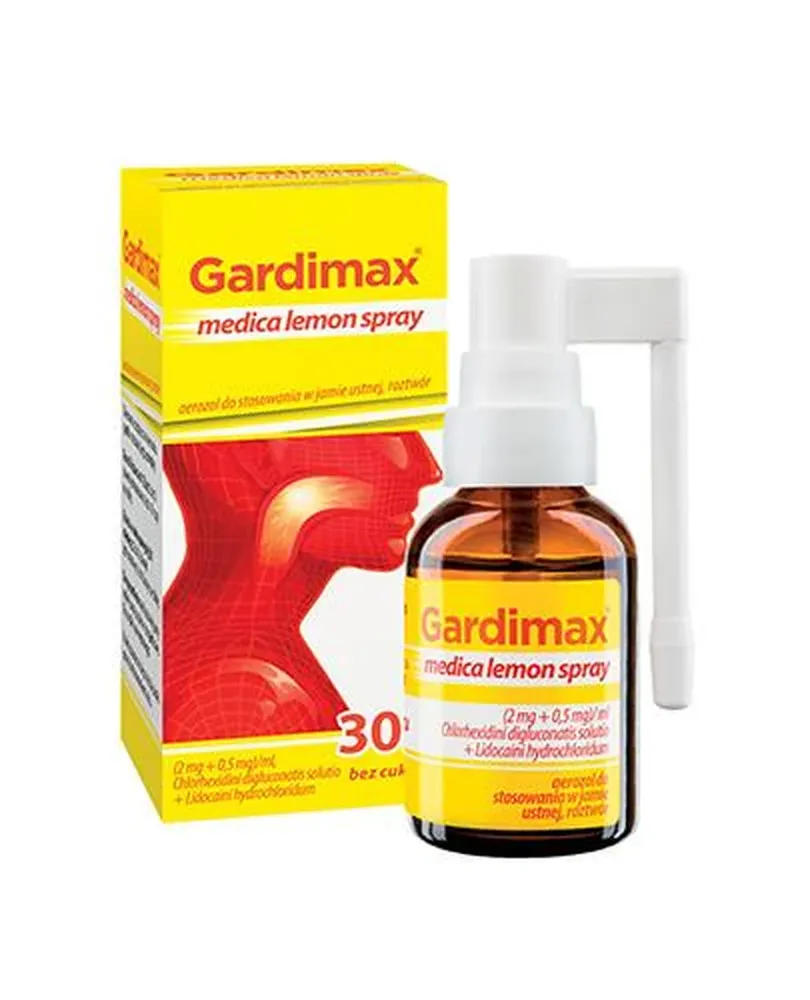 Gardimax medica lemon spray aerosol, oral solution