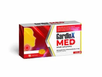Gardlox Med sabor limón compresse, rivestite con film