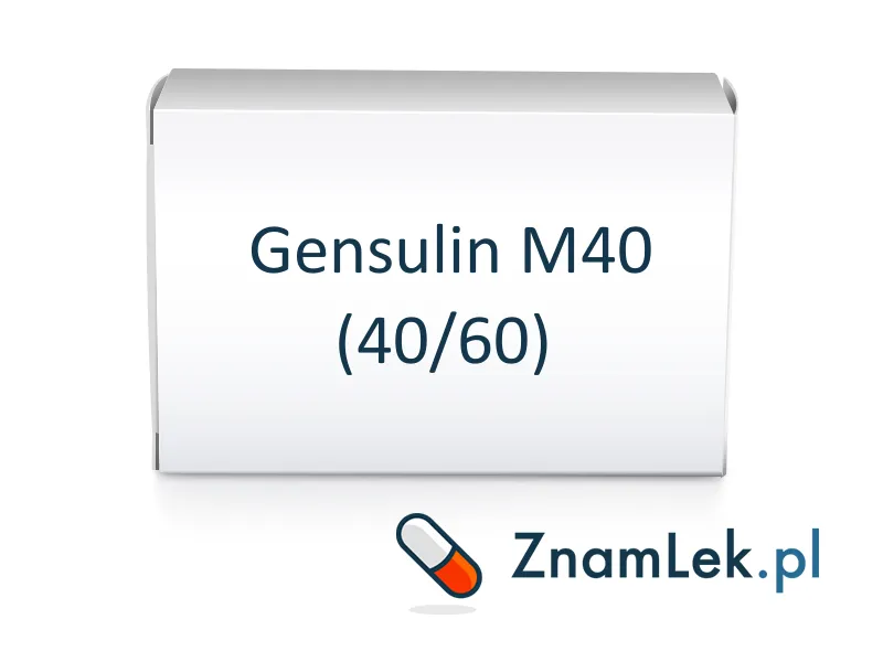 Gensulin M40 (40/60) sospensione per iniezione
