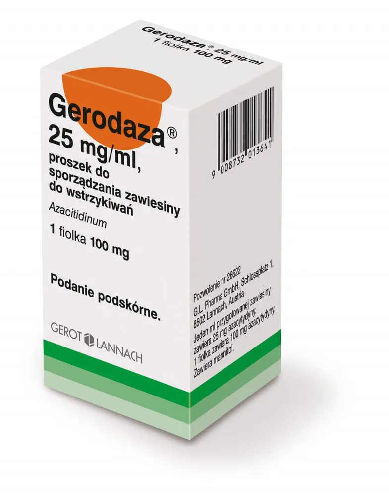 Gerodaza polvo para preparación de suspensión para inyección