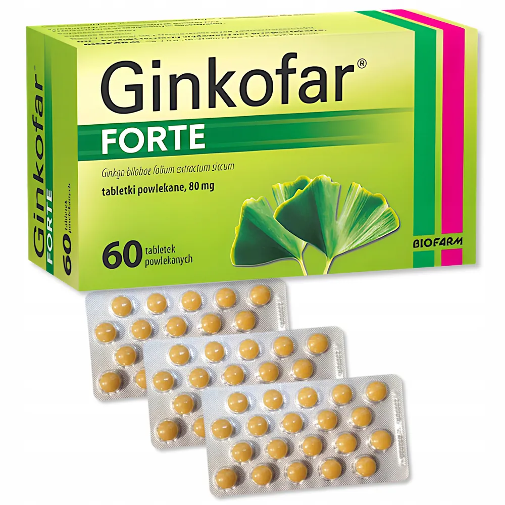 Ginkofar Forte comprimidos recubiertos