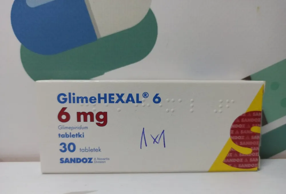 GlimeHexal 6 comprimidos