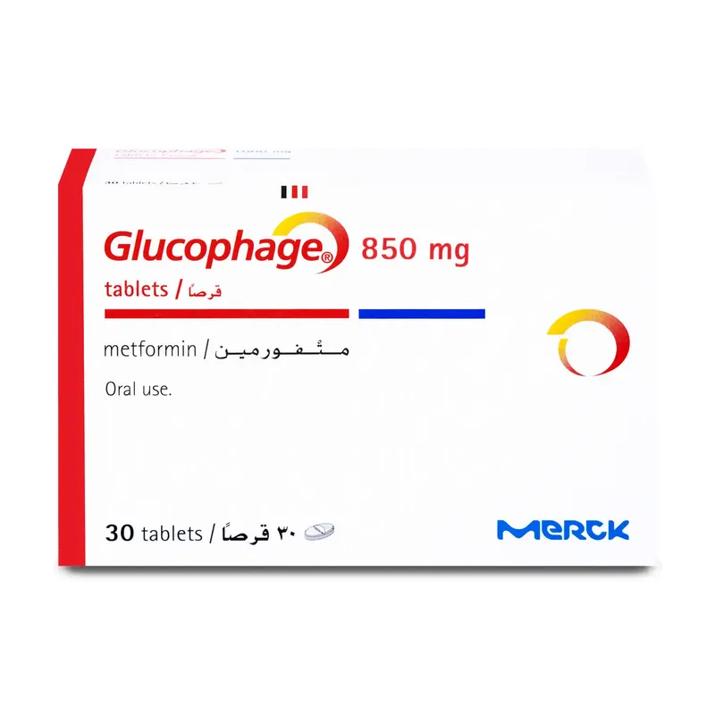 Glucophage 850 mg compresse, rivestite con film