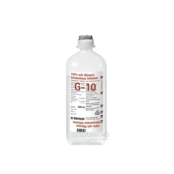 Glucose 10 braun solution for infusion
