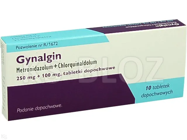 Gynalgin compresse, vaginali