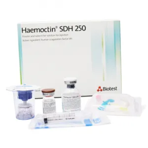 Haemoctin 250 solution for injection, powder and solvent for preparation of