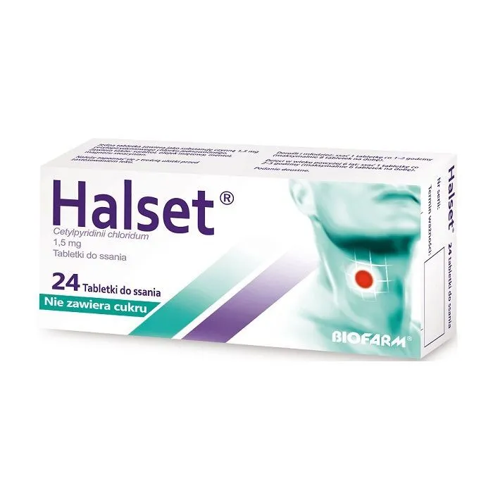 Halset compresse per uso orale