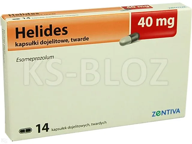 Helides capsules, hard, intestinal