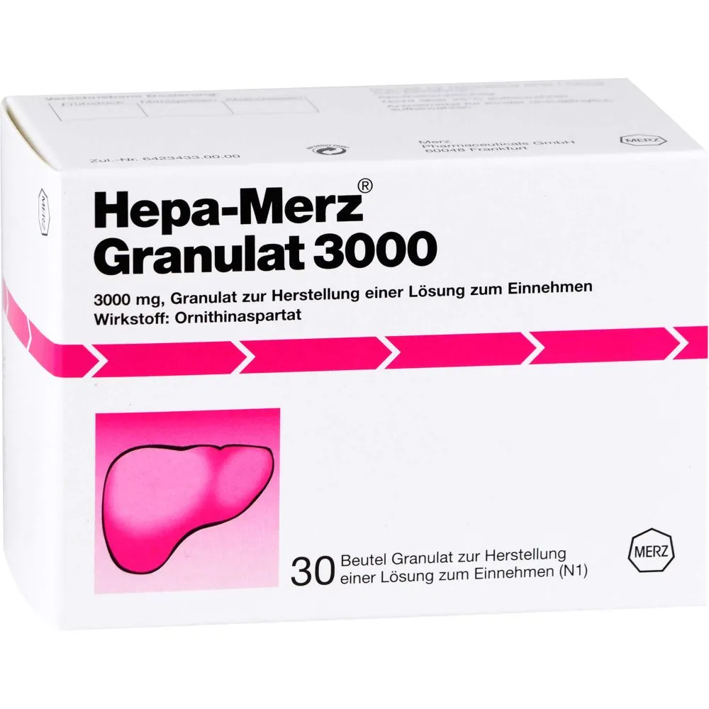 Hepa-merz 3000 solution for oral use, granules