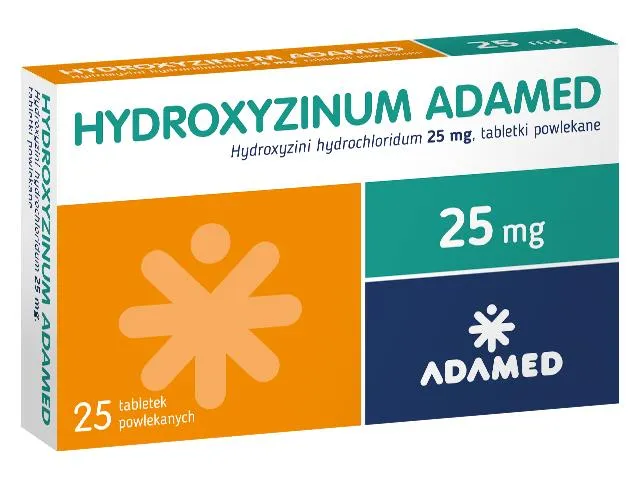 Hidroxizina Adamed comprimidos recubiertos