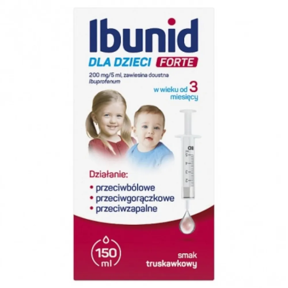 Ibuprofeno Ibunid para niños Forte sospensione, orale
