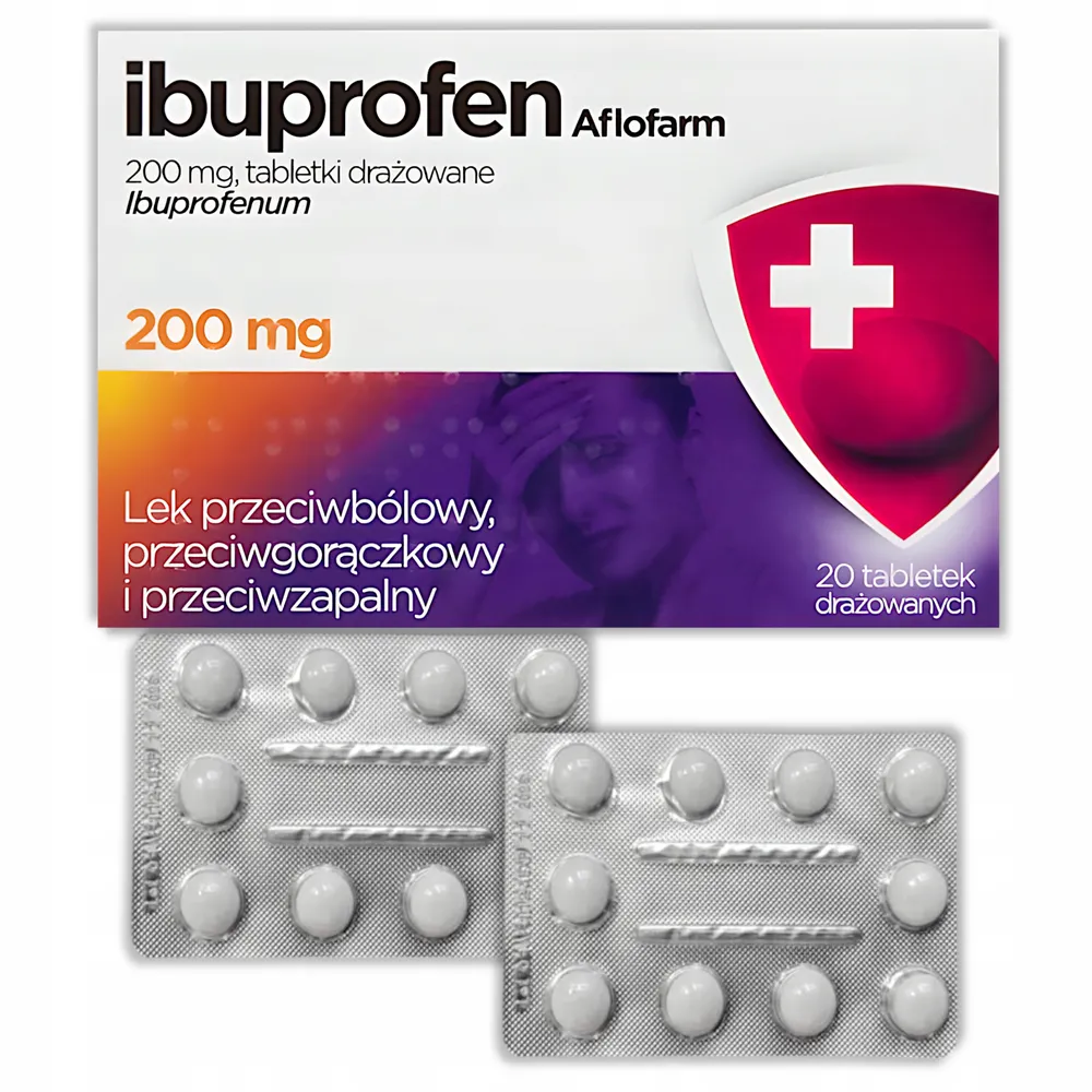 Ibuprofen aflofarm tablets, coated