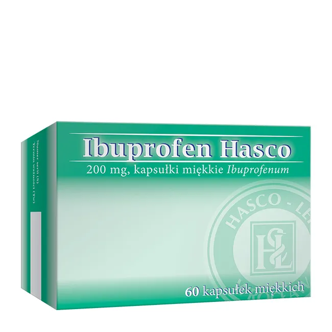 Ibuprofeno Hasco kapsułki, miękkie