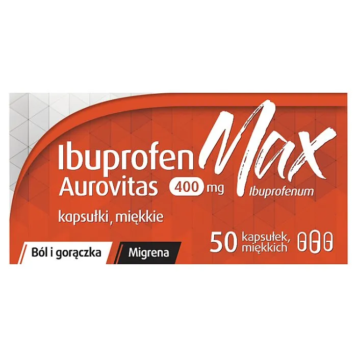 Ибупрофен max аурвитас капсулы, мягкие желатиновые