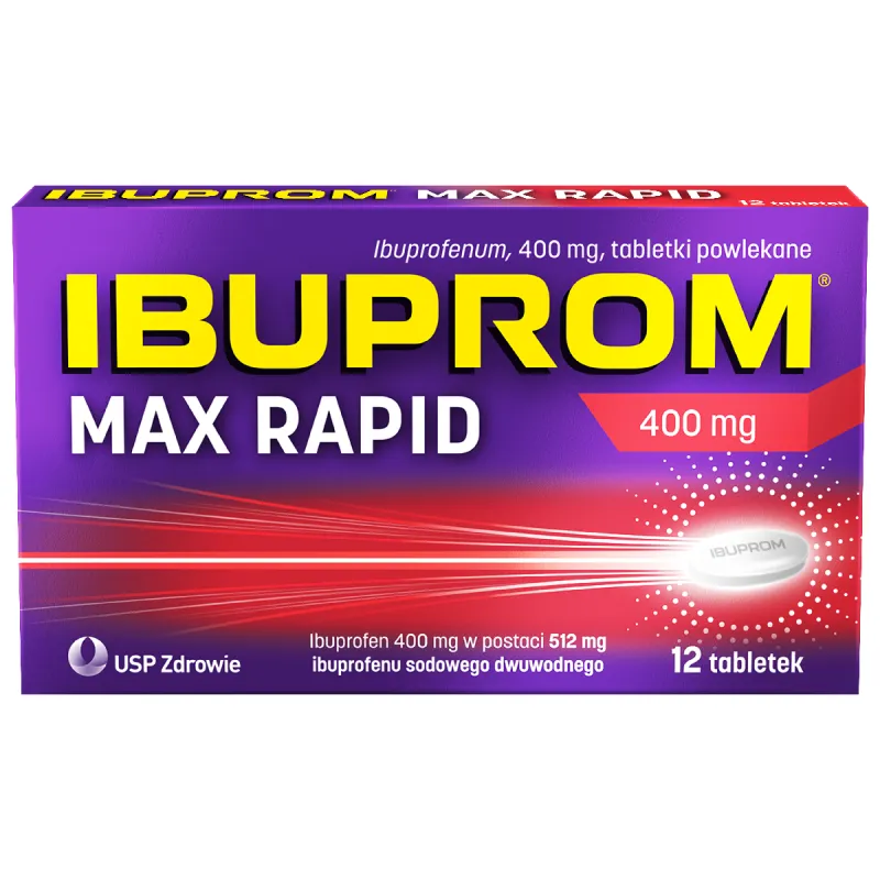 Ibuprom Max Rapid compresse, rivestite con film