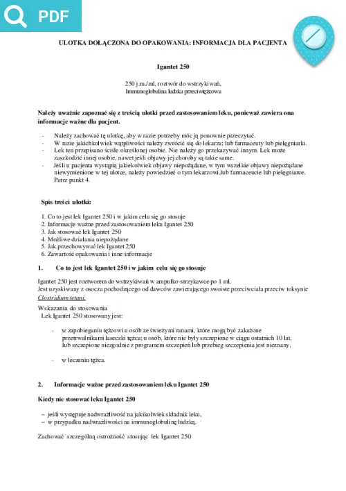 Igantet 250 soluzione per iniezione