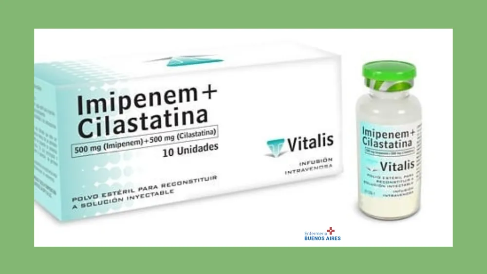 Imipenem + cilastatina Noridem polvo para preparación de solución para infusión