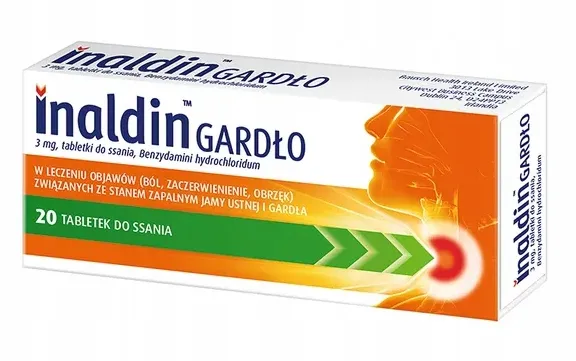 Inaldin Gardło comprimidos para chupar