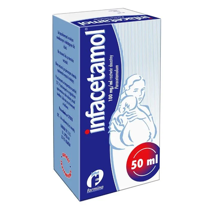 Infacetamol solución, oral
