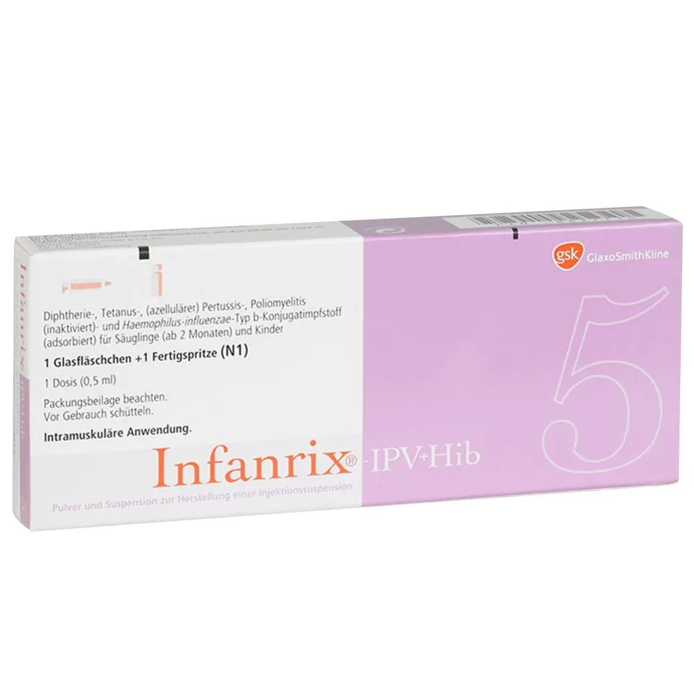 Infanrix - IPV + Hib polvo para preparación de suspensión inyectable