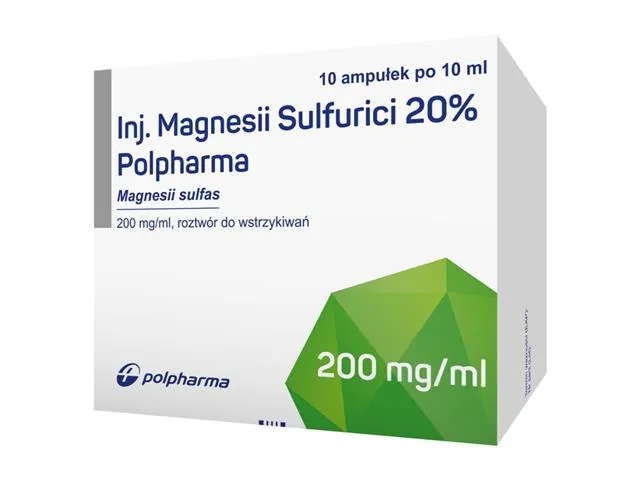 Инъ. магния сульфат 20% полфарма раствор для инъекций