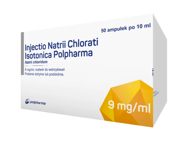 Inyección de cloruro de sodio isotónica Polpharma solución para inyección