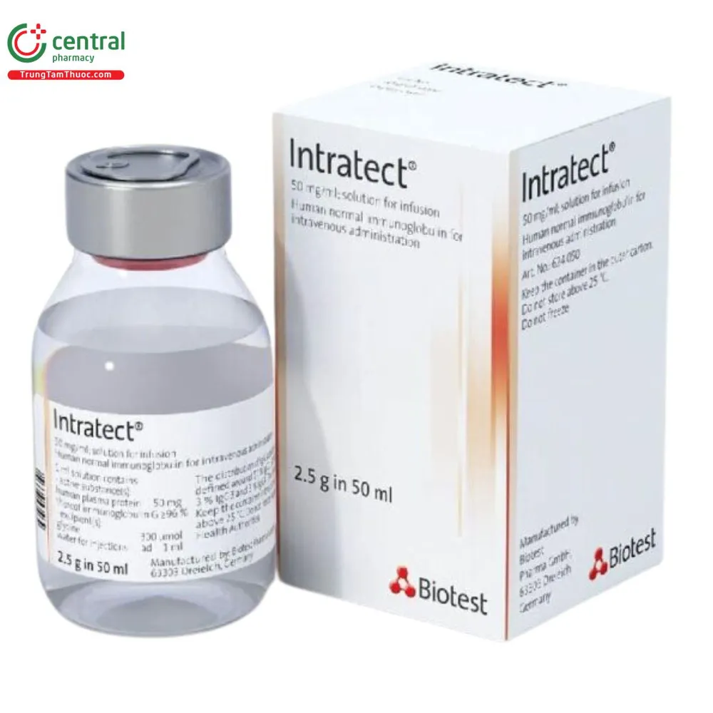 Intratect solución para infusión