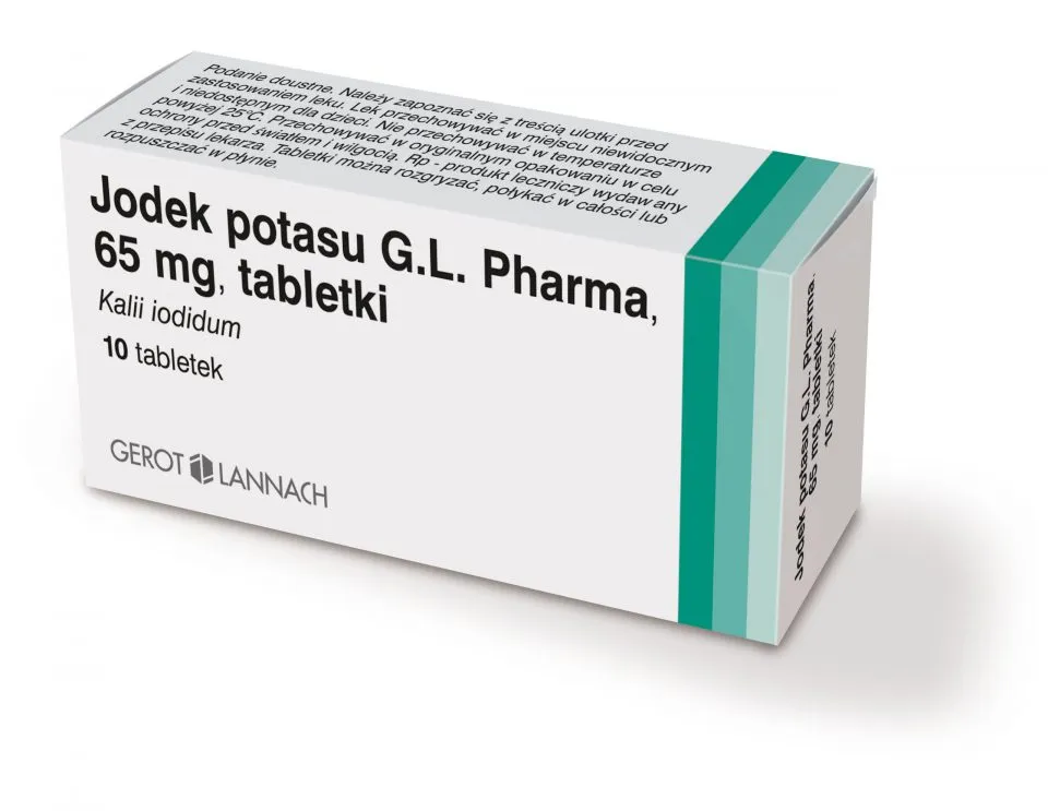 Yoduro de potasio G.L. Pharma compresse