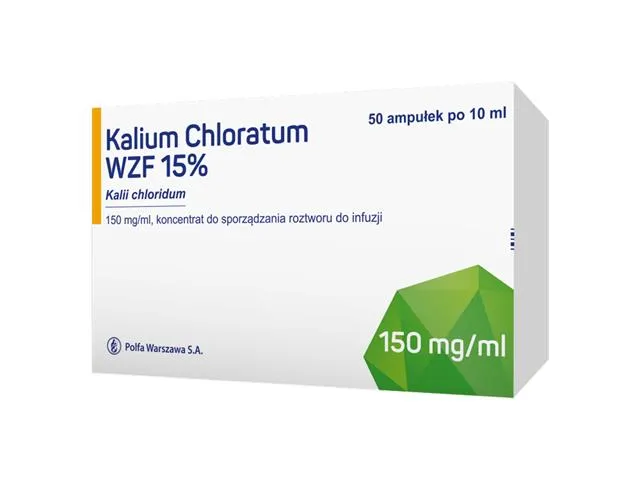 Cloruro de potasio 15% Kabi soluzione per infusione, concentrato
