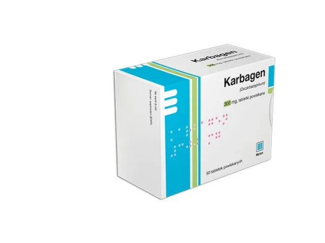 Karbagen tablets, film-coated