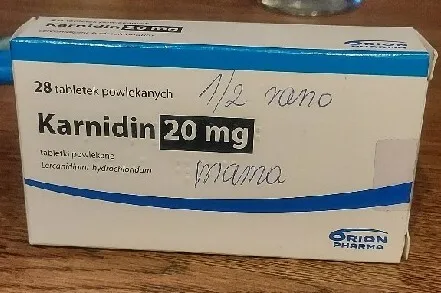 Karnidin comprimidos recubiertos