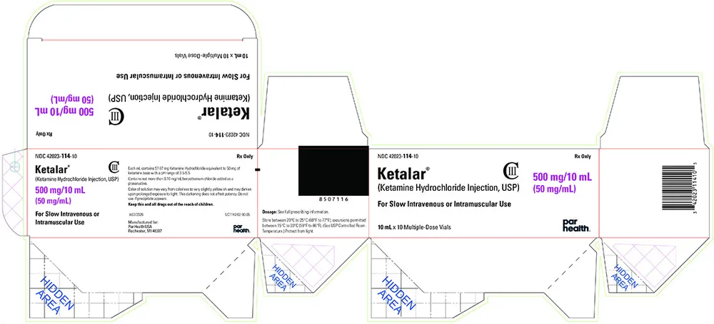 Ketalar 50 solution for injection