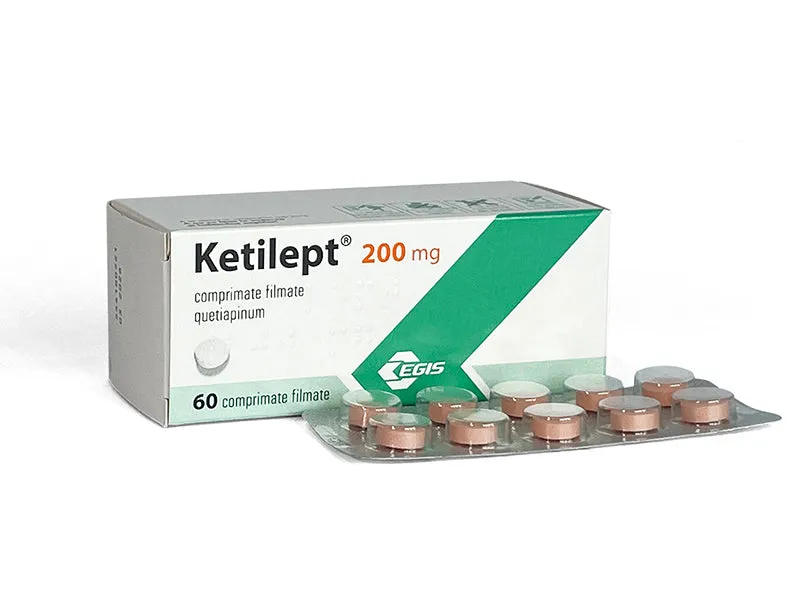 Ketilept 200 mg comprimidos recubiertos