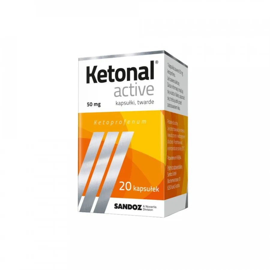 Ketonal Active cápsulas, duras