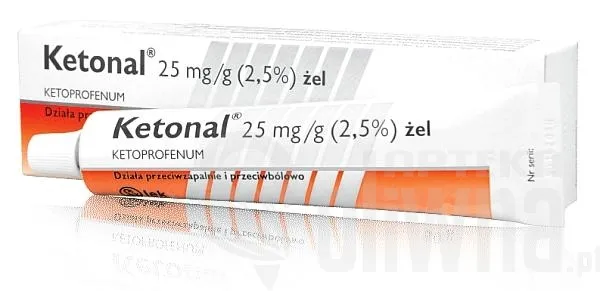 Ketonal gel