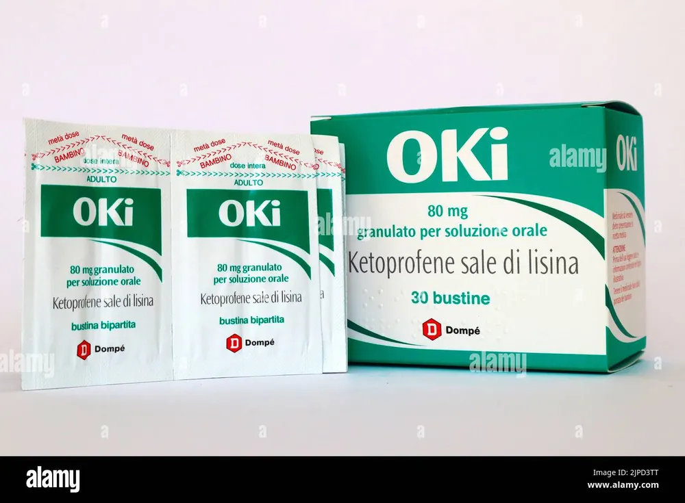 Ketoprofeno Dompé granulat, powlekany