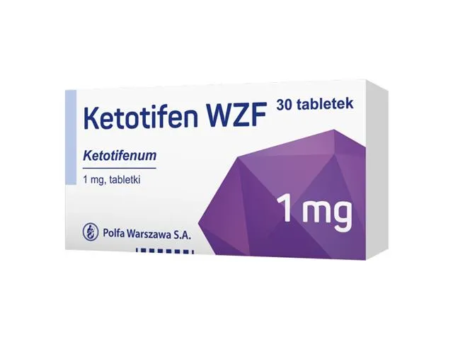 Ketotifeno WZF comprimidos