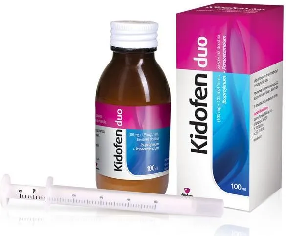 Kidofen duo suspension, oral