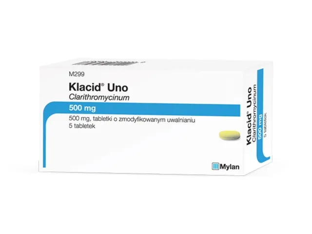 Klacid uno tablets, modified release