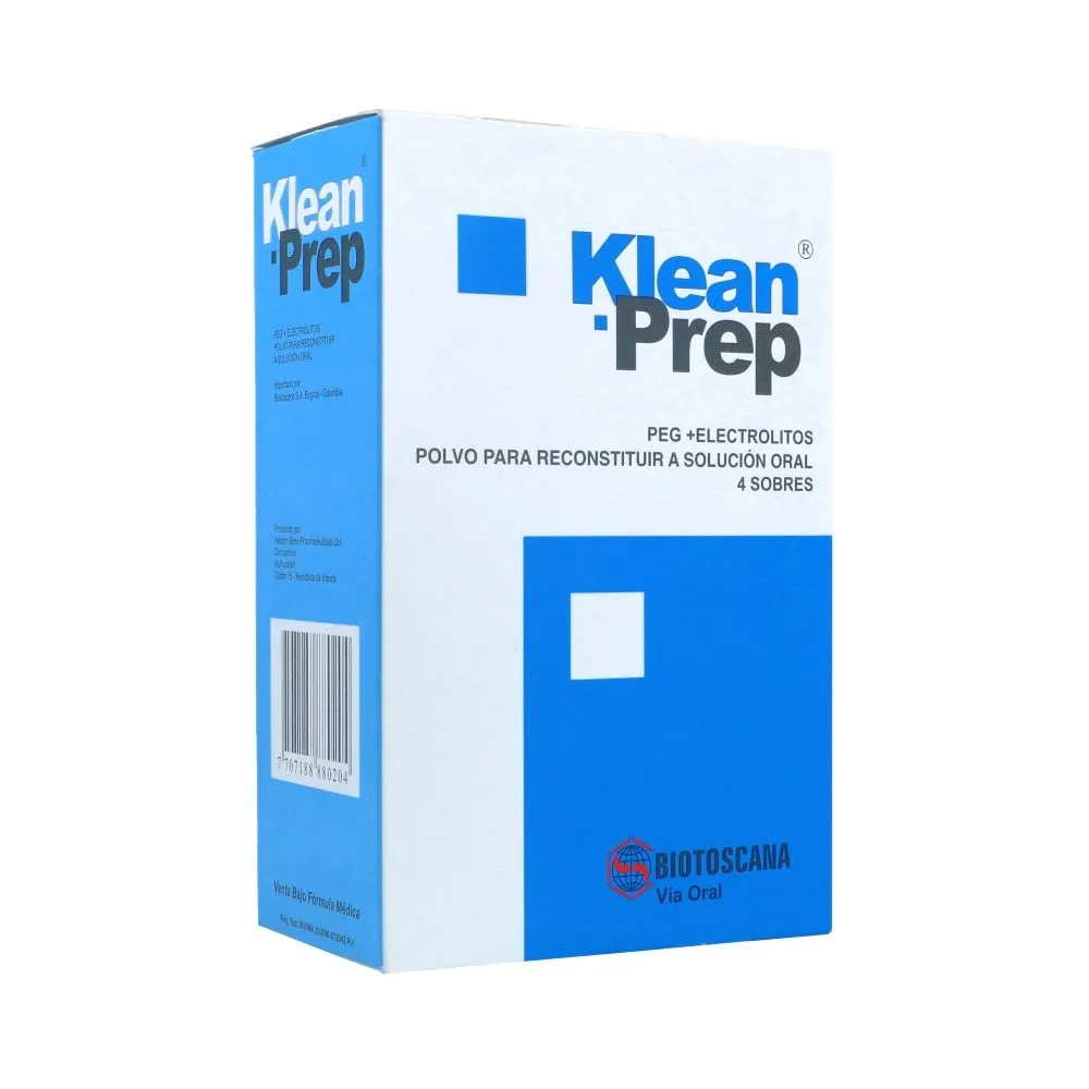Klean-prep polvo para preparación de solución oral