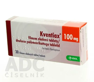 Kventiax 100 mg coated tablets tablets, film-coated