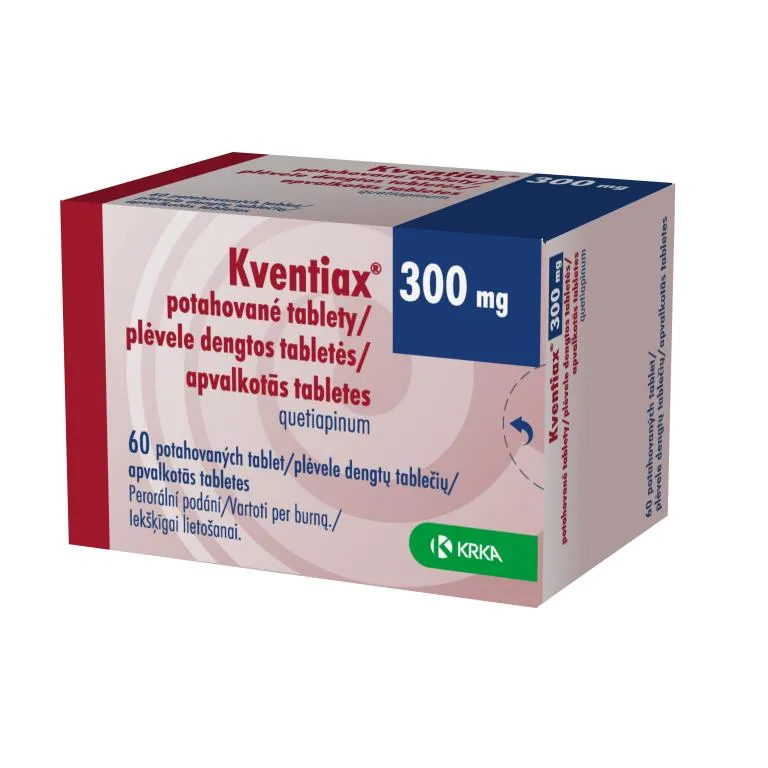 Kventiax 300 mg comprimidos recubiertos con película comprimidos recubiertos